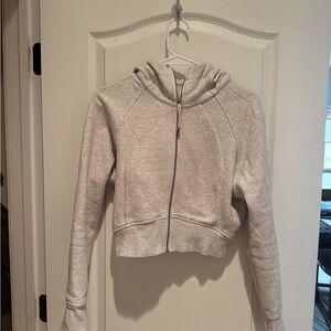 lululemon athletica Scuba Full-Zip cropped hoodie